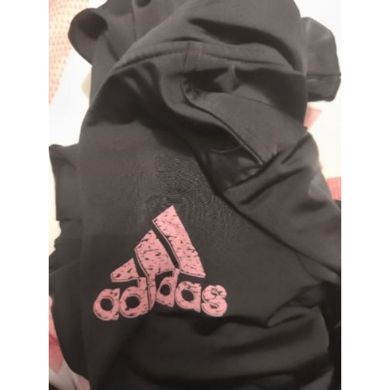 Lot Jooging pantalon + veste Noir - Rose Adidas T 12-14 ans