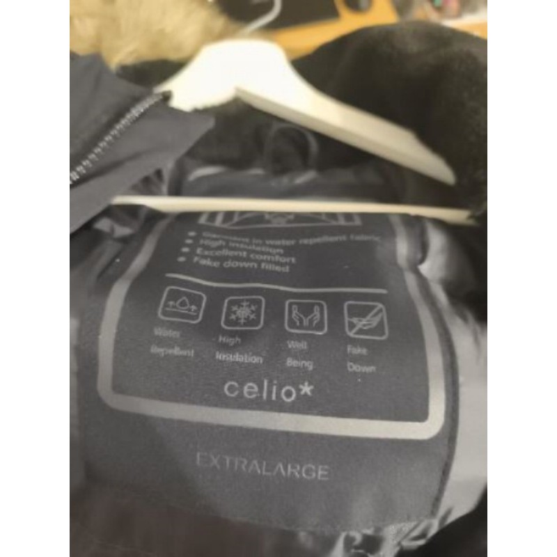 Manteau bleu marine Celio Homme XL Doublé plusieurs poches