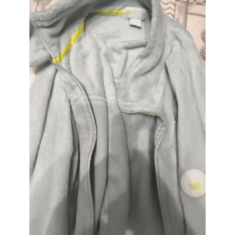 Veste polaire vert clair Geographical Normay taille 12 ans