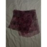 Foulard transparent rose/violet