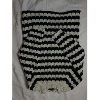 Pull rayures noir et blanc...