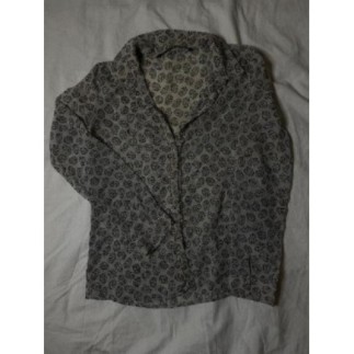 Chemise Zara motifs tetes...