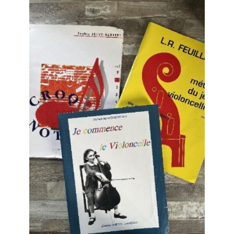 Lot livre conservatoire 