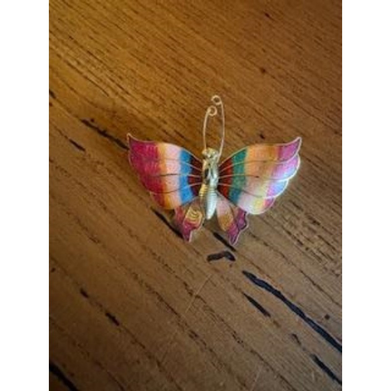 Broche papillon