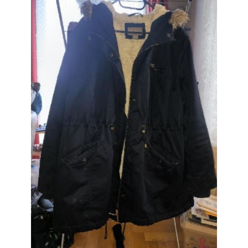 Parkas noir femme T 52