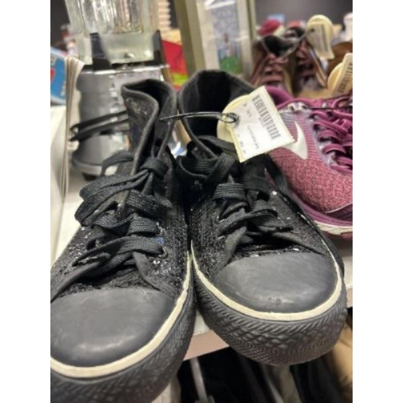 Basket sequin noire P37