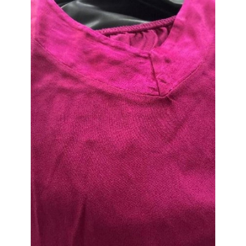 Débardeur fushia en satin 