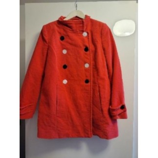 Ly-Manteau femme  rouge MNG TM