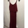 Robe longue bordeaux Atmosphère t.38