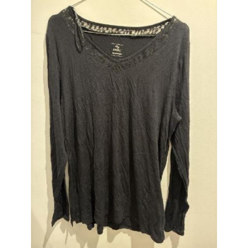 Pull fin noir Camaïeu t.XL