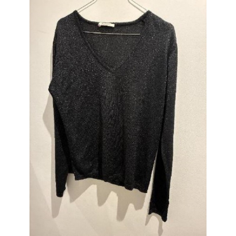 Pull fin pailletée noir Camaïeu t.M