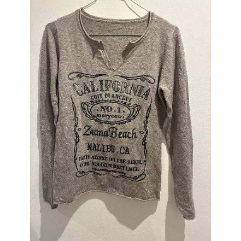 Pull beige t.M