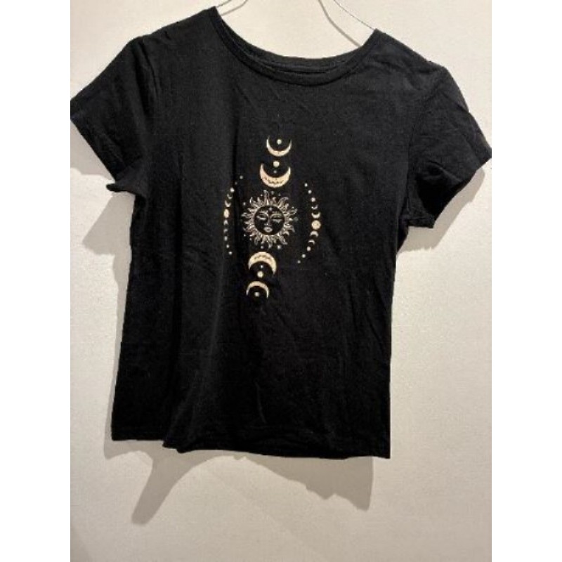 T-shirt noir SHEIN t.S