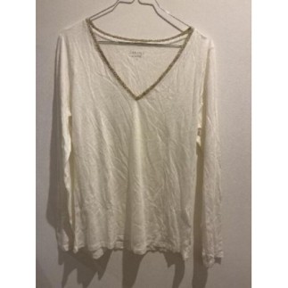 Pull fin beige Camaïeu t.M