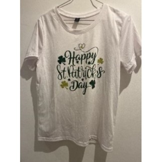 T-shirt blanc et vert SHEIN...