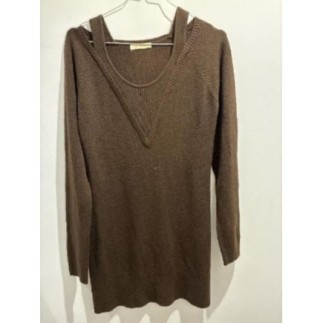 Pull long marron Ella t.M