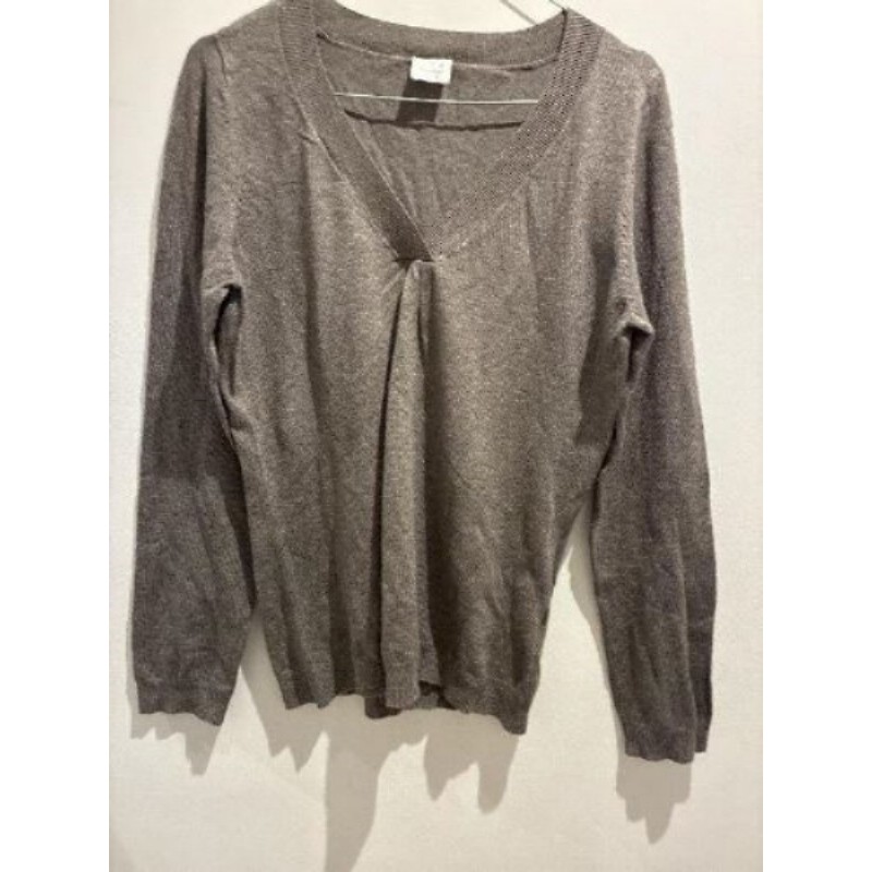 Pull gris Camaïeu t.3
