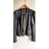 123 -BLOUSON CUIR T 46