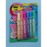 UHU - Glitter Glue - Pochette de 6 flacons couleurs pastels pailletées Shiny - Non ouverte