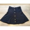 Jupe trapèze bleue marine - T.38