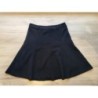 Jupe trapèze bleue marine - T.38