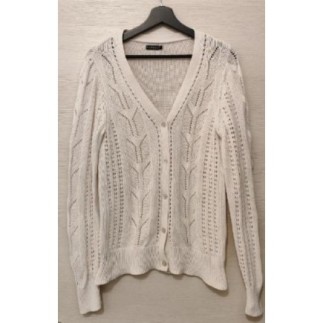 Gilet blanc ajouré - T.38