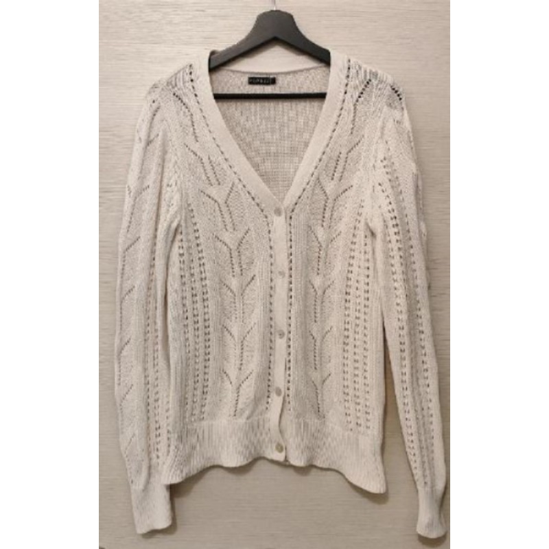 Gilet blanc ajouré - T.38