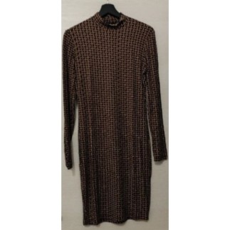 Robe marron T.38