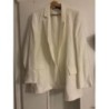 Veste tailleur blanc cassée taille M