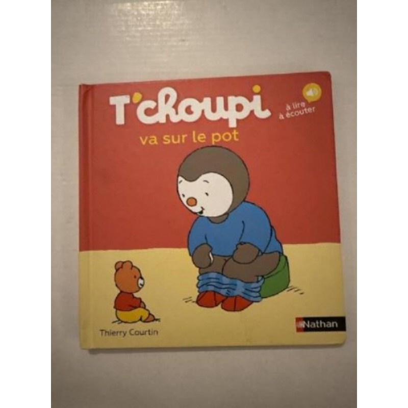 Livre Tchoupi va sur le pot 