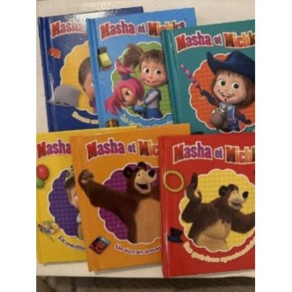 1 lot de 6 livres Masha  et...