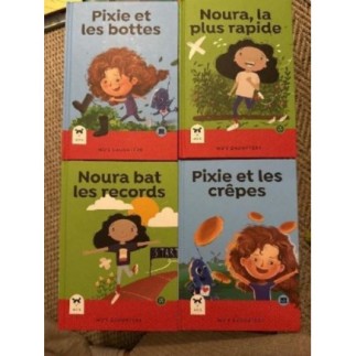 Lot de 4 livres  Noura Mo’s 