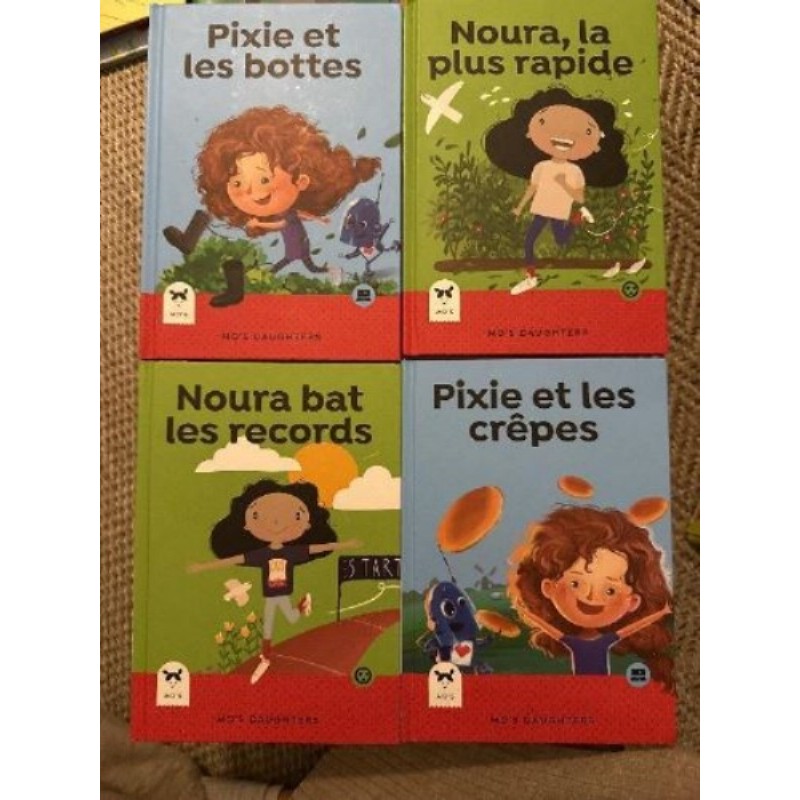 Lot de 4 livres  Noura Mo’s 