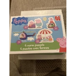 Lot de 4 puzzle Peppa pig à...
