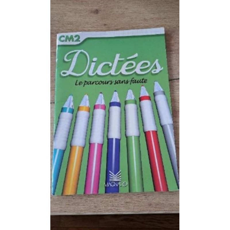Livre CM2 Dictées