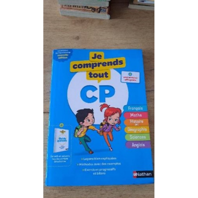 Livre CP Je comprends tout 