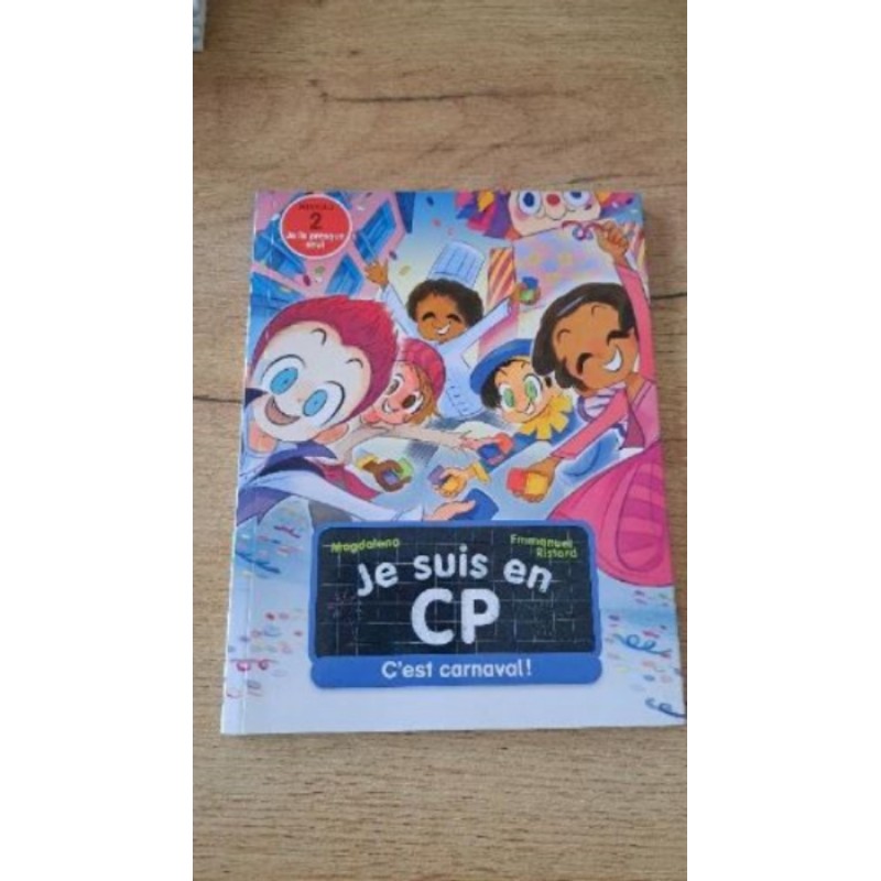 Livre Je suis en CP C'est Carnaval