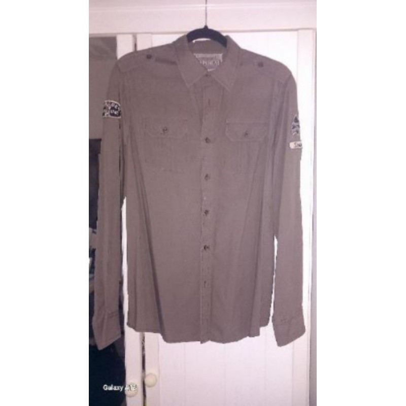 Chemise homme kaki kaporal taille M