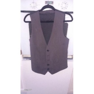 Gilet pour costume gris...