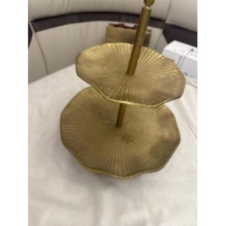 Plateau étage doré 