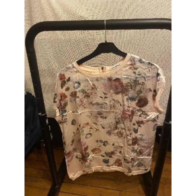 T. L/XL- Haut fleuri