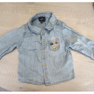 CHEMISE BLEUE SERGENT MAJOR...