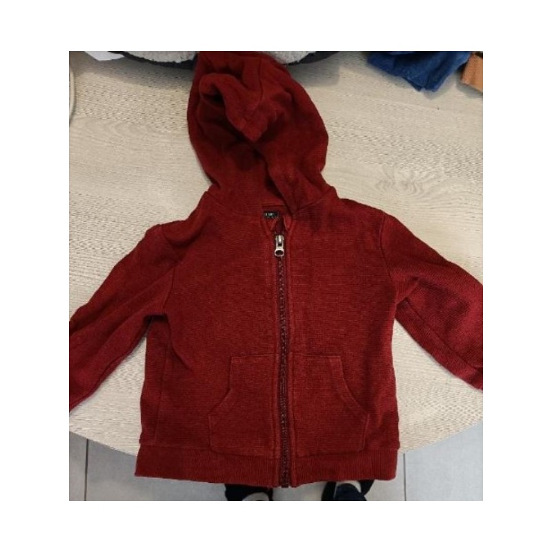 VESTE BORDEAU KIABI 24 MOIS 