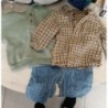 LOT DE 3 VETEMENTS CHEMISE SWEAT PANTALON18 MOIS 