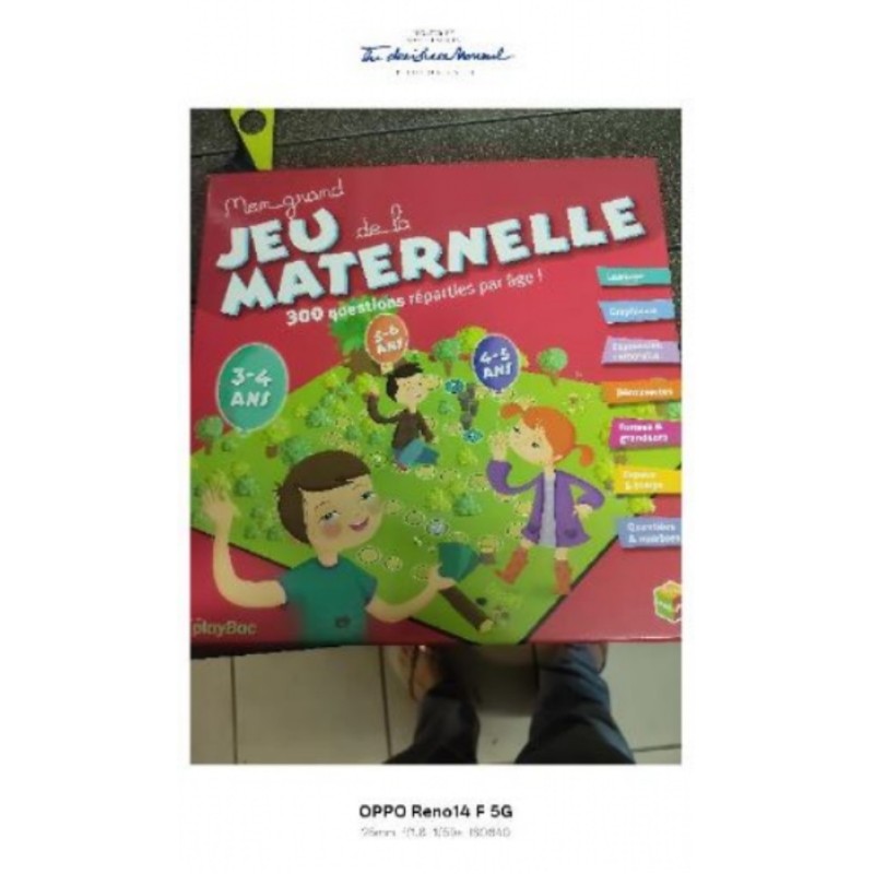 Jeu maternelle
