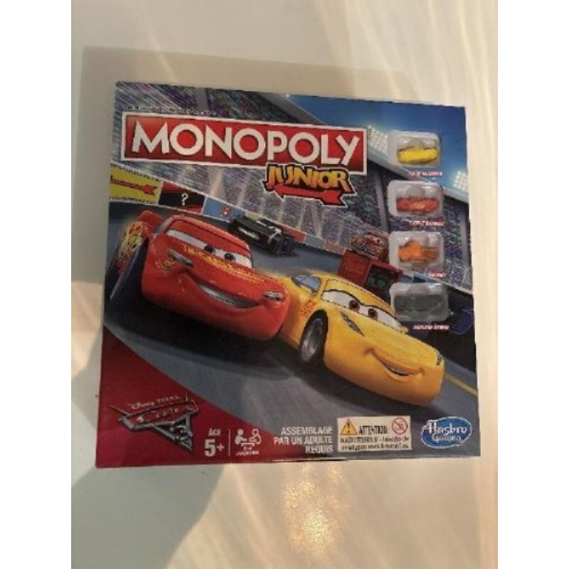 Jeu de société Monopoly cars