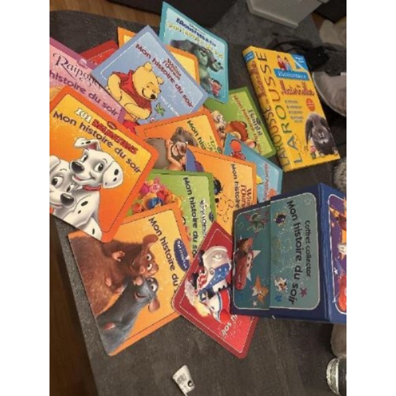 Boîte et ses livres Disney