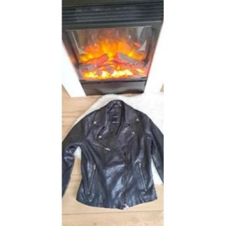 Blouson noir paillettes...