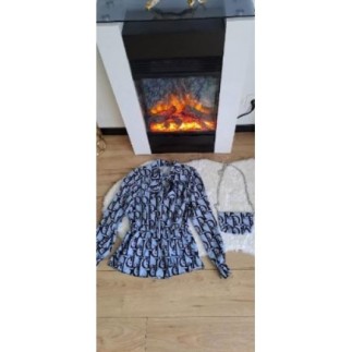 Ensemble Chemisier bleu +...