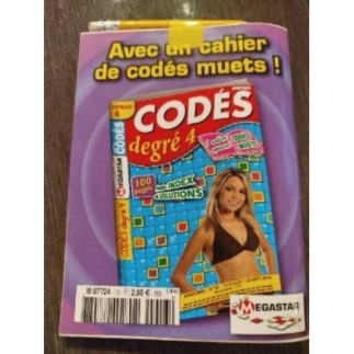 Mots codés avec crayon